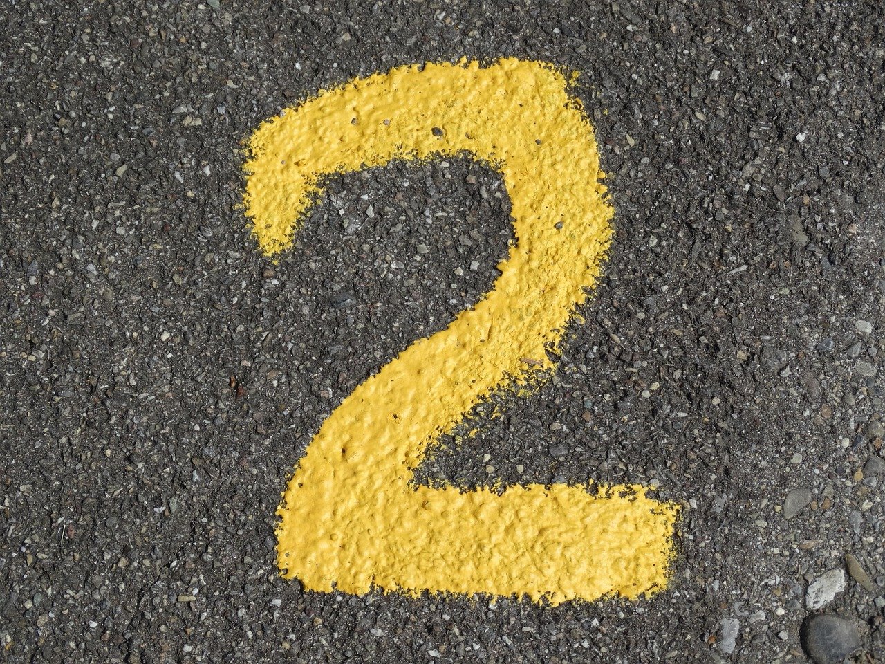 number, advertisement, yellow, colour, asphalt, road, digit, numbering, two, number, number, number, number, number